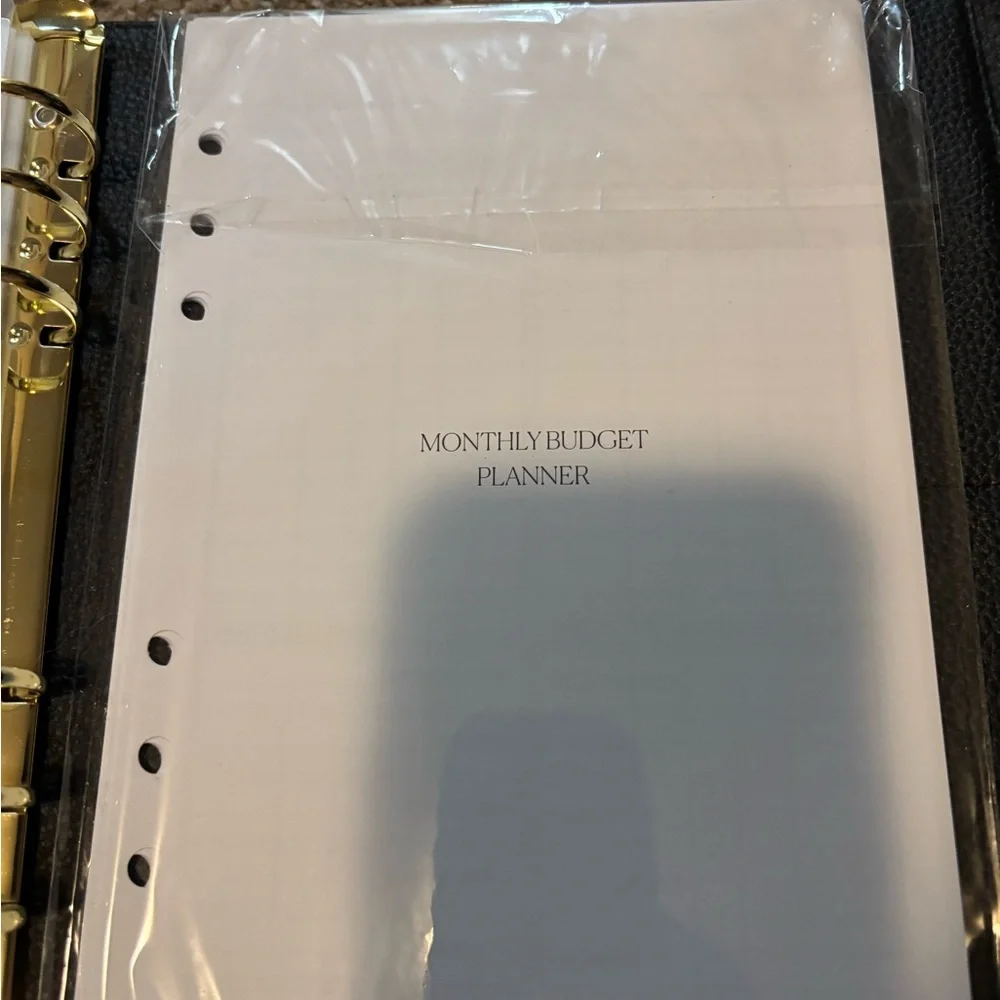 Black stil classics A5 planner binder 30 mm size